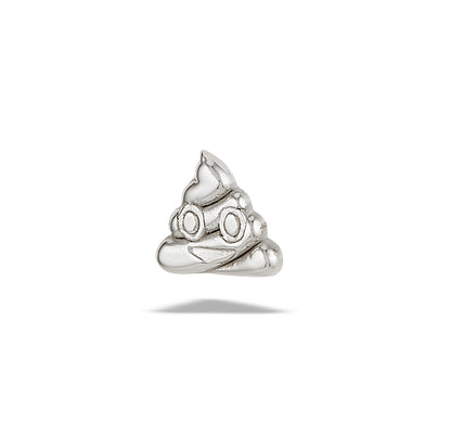 DT222 Poop Emoji 5.5mm x 5.9mm