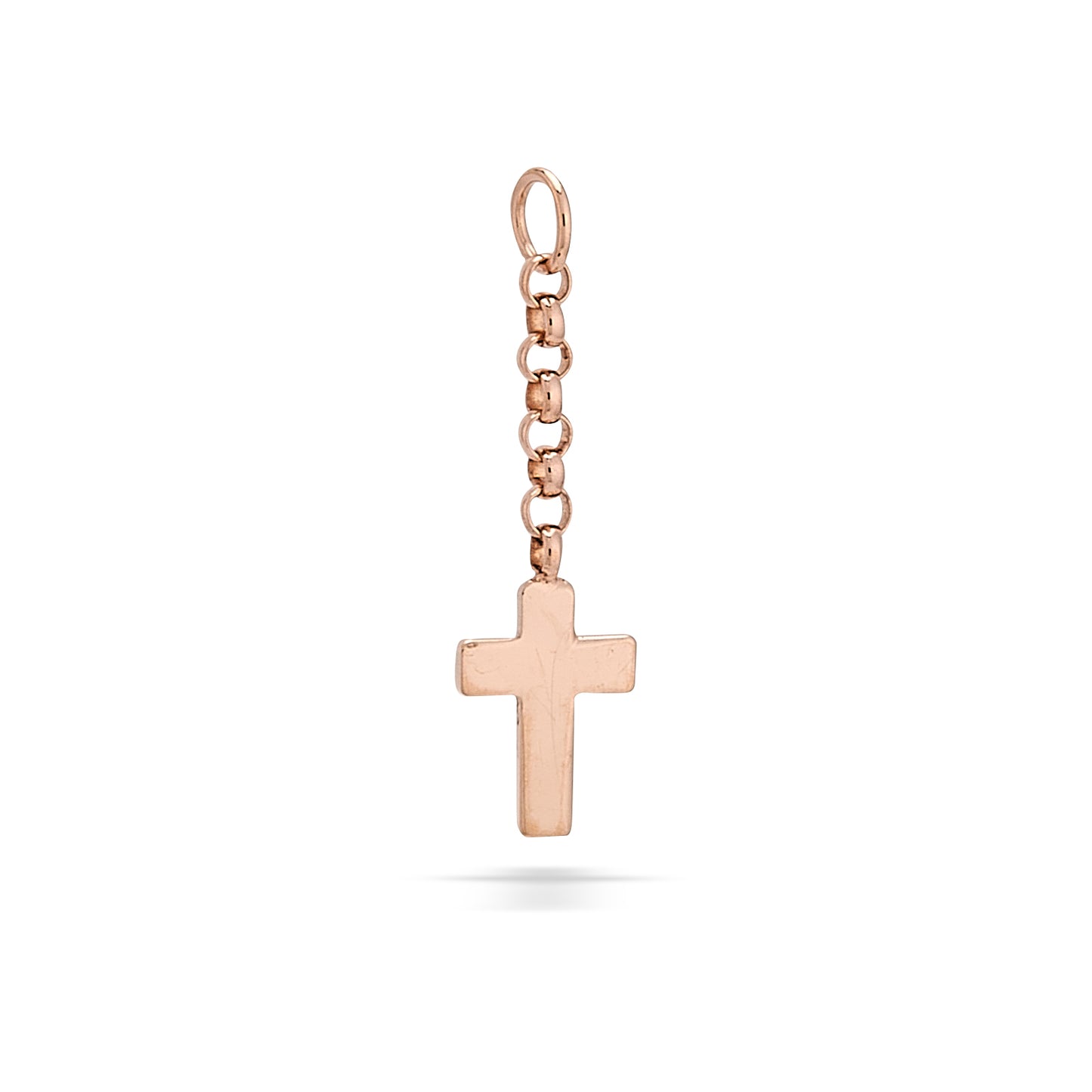 EN075 Cross 7x5mm on 1/4" rolo chain- Enhancer