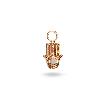 EN161 Hamsa (7x5mm) 2mm stone - Enhancer