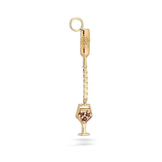EN205 Vino Bottle & Wine Glass pour box chain-Enhancer