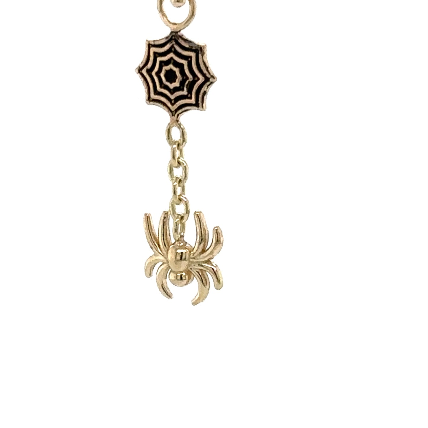 EN223 Spider w/ Web on 1/4"rolo chain - Enhancer (sold individually)