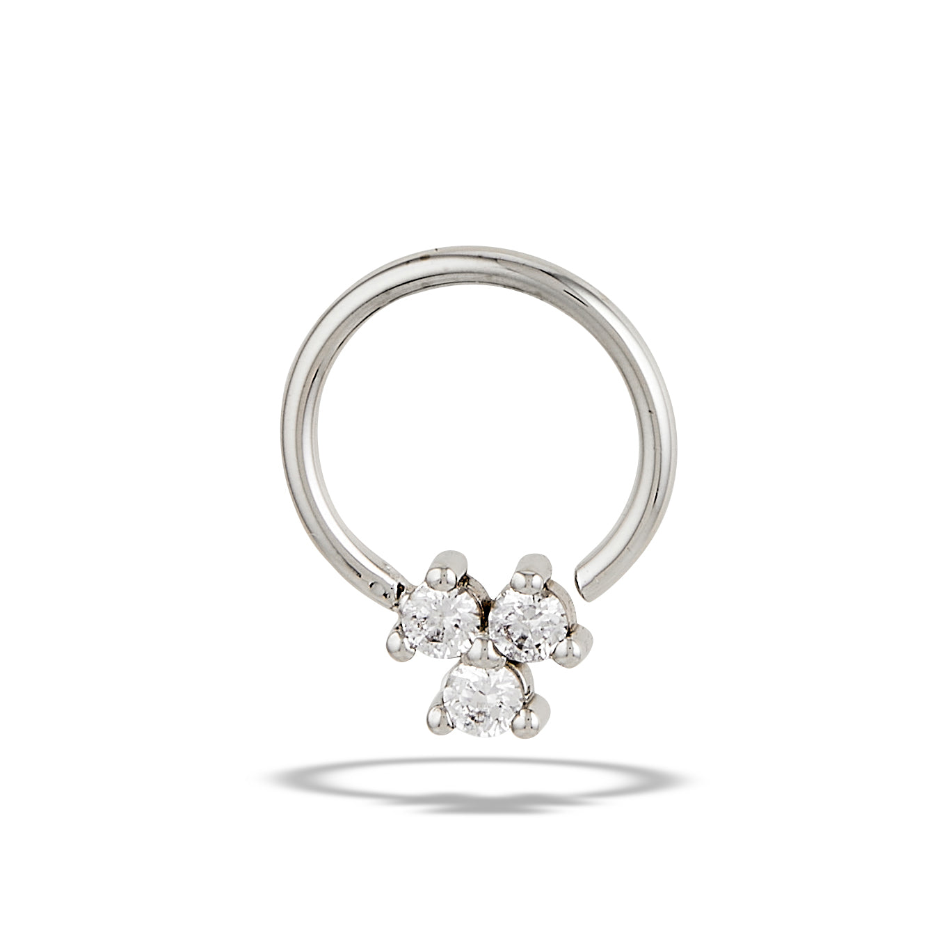 FBR w/DT017 - 14kt White Gold