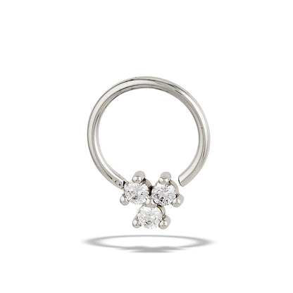 FBR w/DT017 - 14kt White Gold