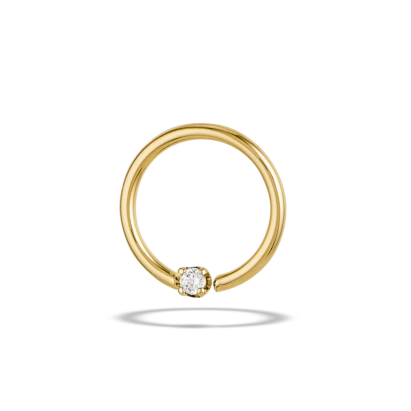 FBR w/DT021 (1.5mm) - 14kt Rose Gold