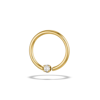FBR w/DT021 (1.5mm) - 14kt Rose Gold