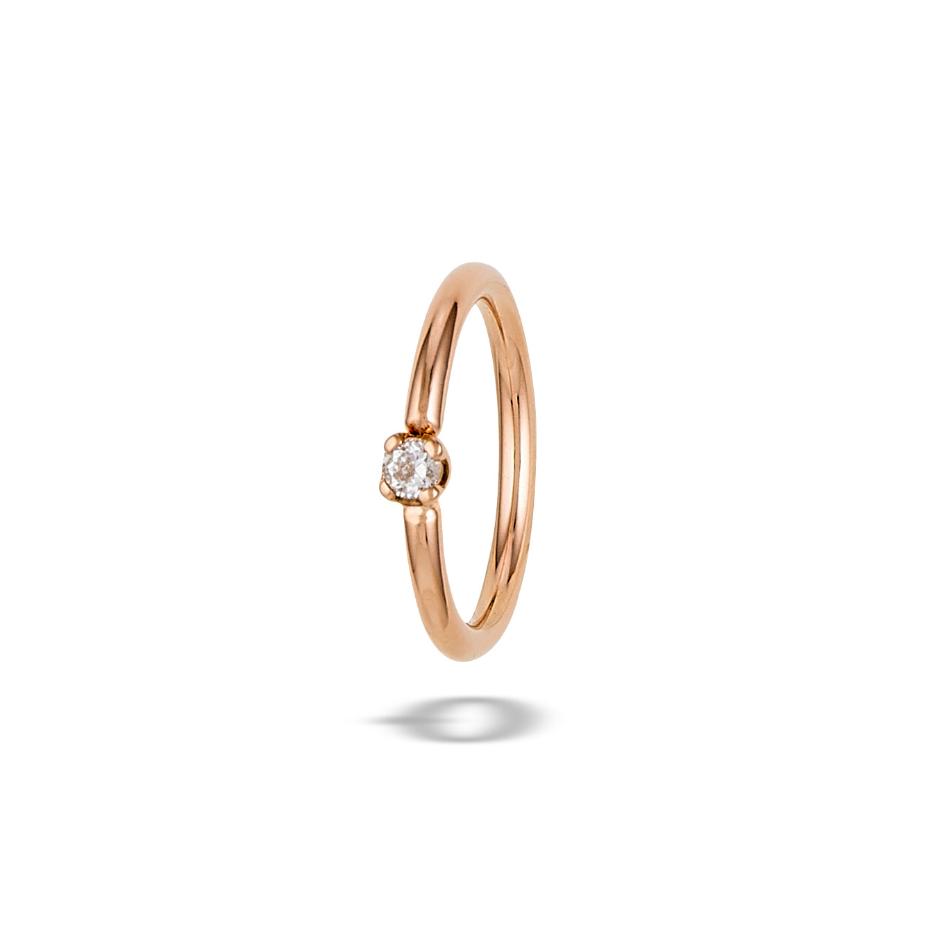FBR w/DT021 (1.5mm) - 14kt Rose Gold