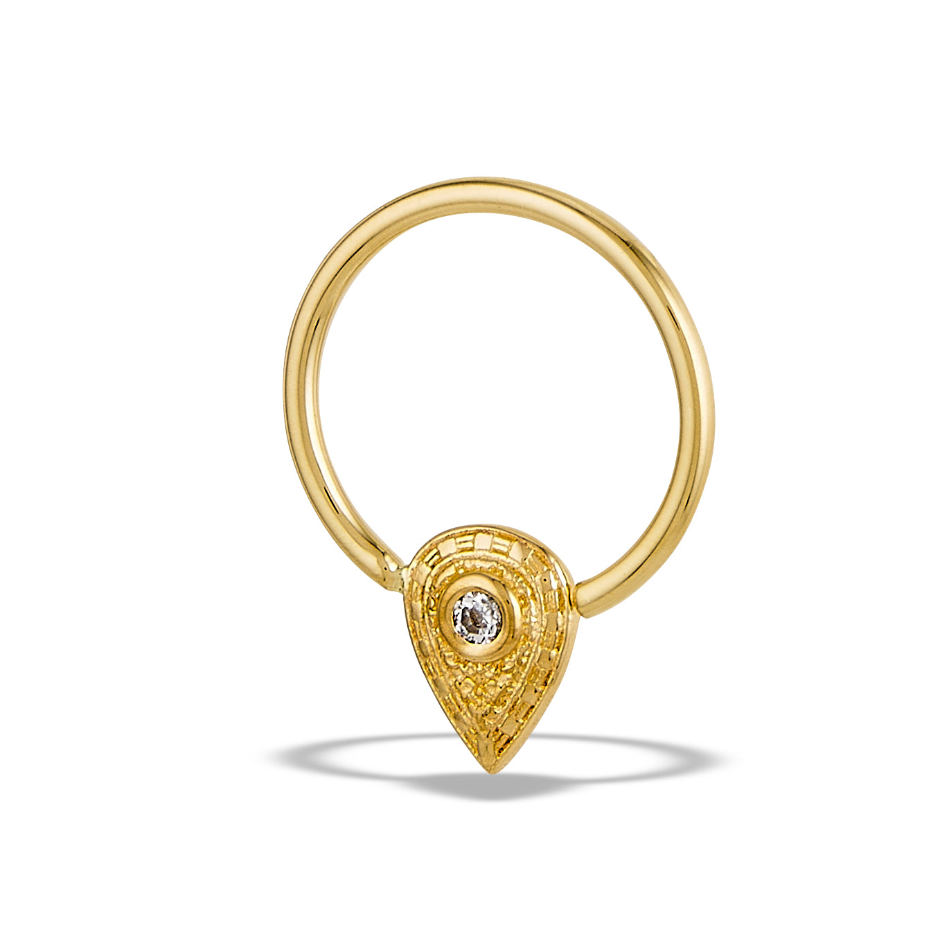 FBR w/DT128 - 14kt White Gold