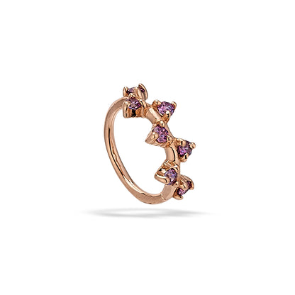 7-1.5mm stones zig zag ring Pizzazz 18-5/16