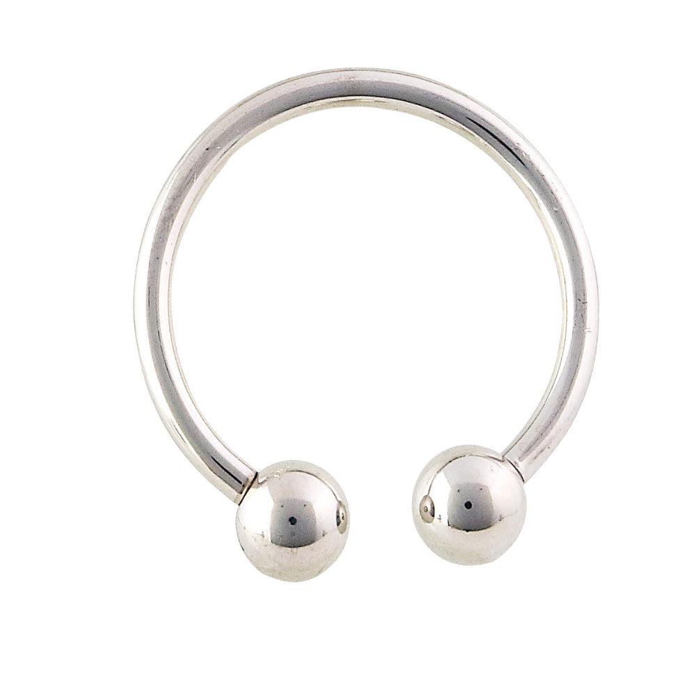 Circular Barbell - Black Rhodium