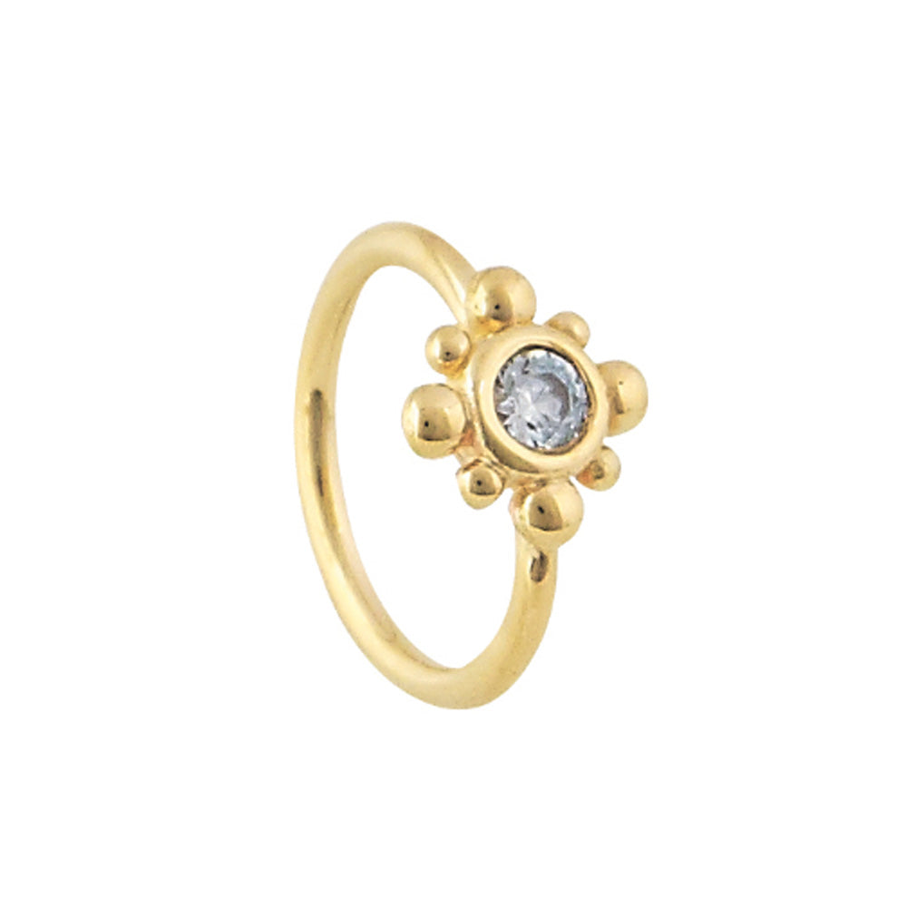 FBR w/DT036 - 14kt White Gold
