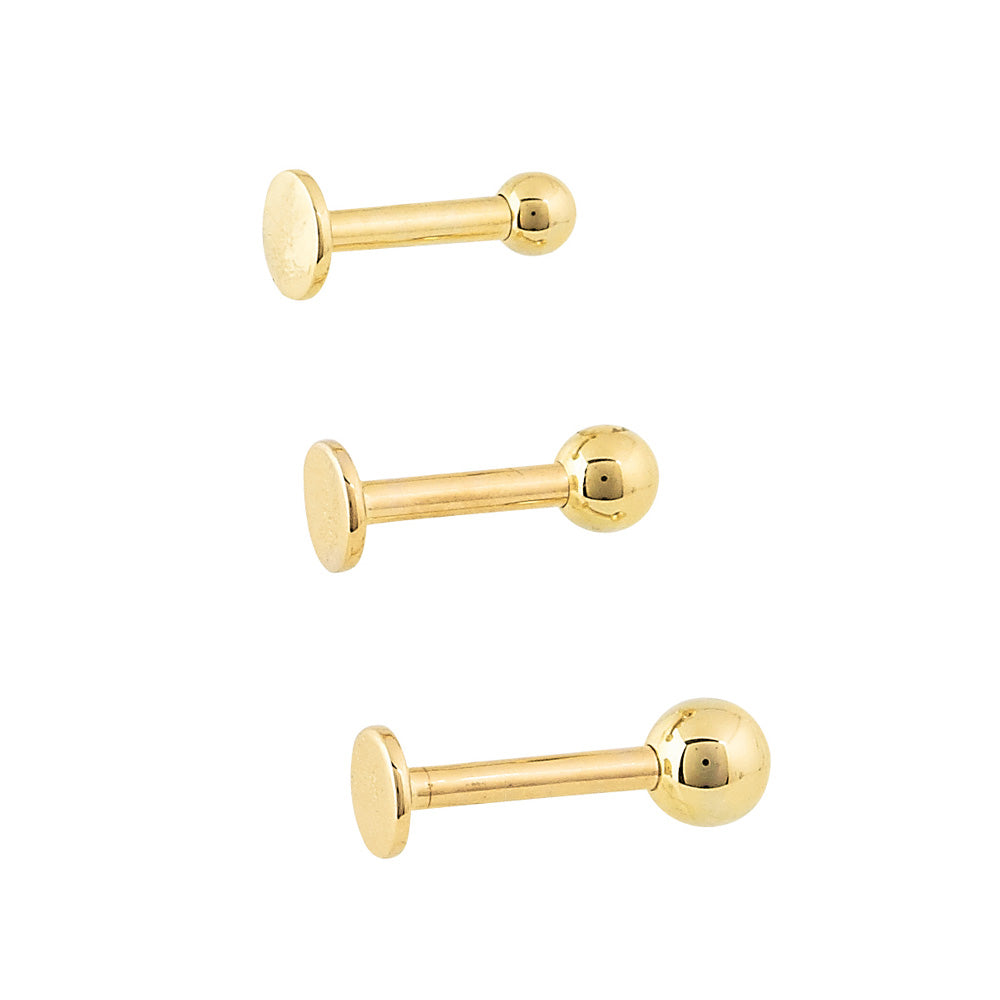 Labret - 14kt White Gold